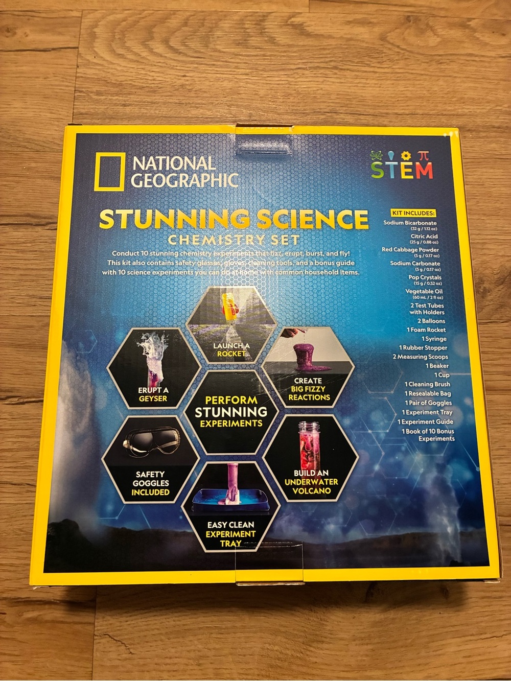National Geographic Science Kit - Blue & Yellow Packaging - Picture 2 of 2